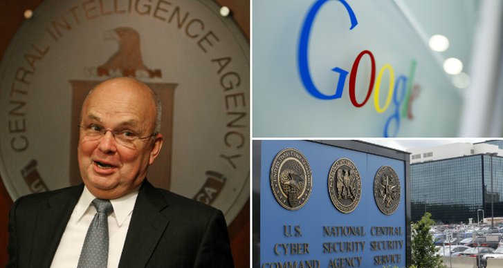Google, Edward Snowden, NSA, Gmail, CIA